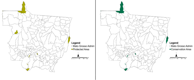 Protected Areas and Conservation Units in Mato Grosso